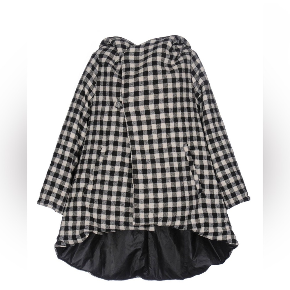 Italian Rose A Pois Double sided short coat Made in Italy Size 46 It and 8-10 US